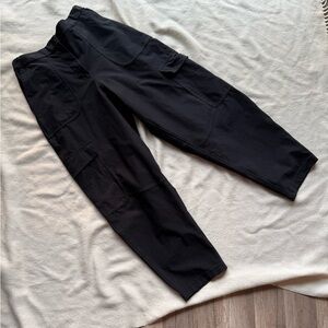 Lululemon Athletica Black Cargo Pants Relaxed Fit
